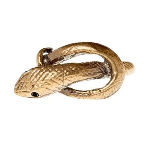 Alkemie Jewelry Snake with Wrapped Tail Band Ring